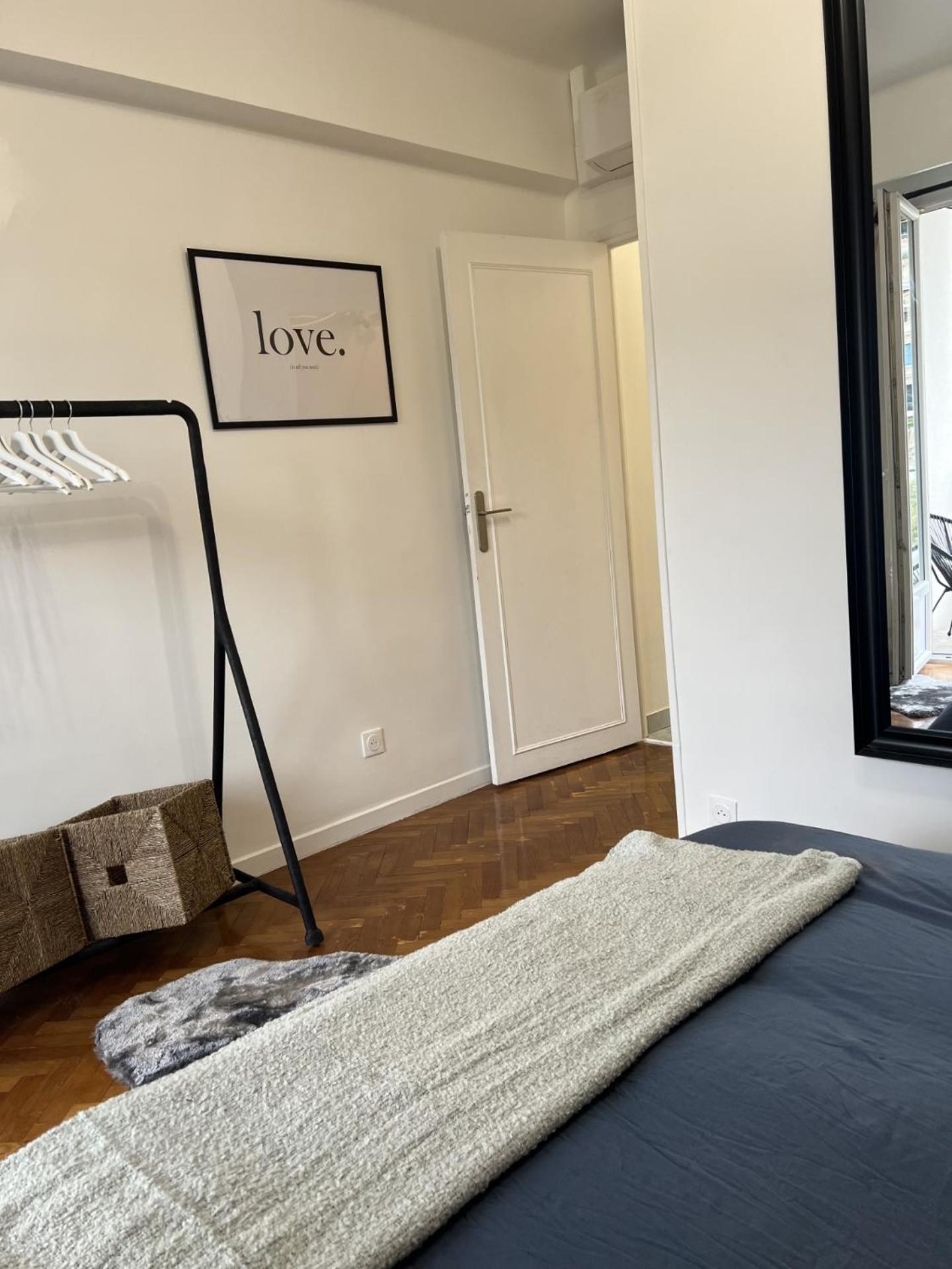 Mj-Select - Gambetta 4 Pers Terrace Clim Lägenhet Nice Exteriör bild